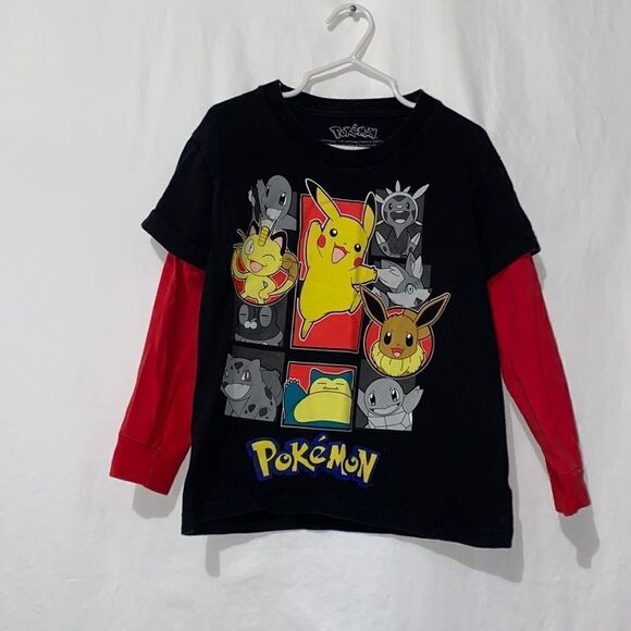 Pokémon pikachu long sleeve tshirt - Picture 1 of 2